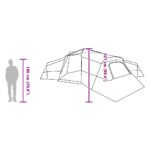 vidaXL Stan Modrá Large Polyester – Obrázok 11