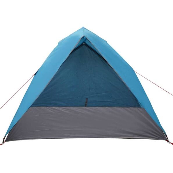 vidaXL Kempingový stan so strechou Modrá 320 x 275 x 190 cm taft – Obrázok 6