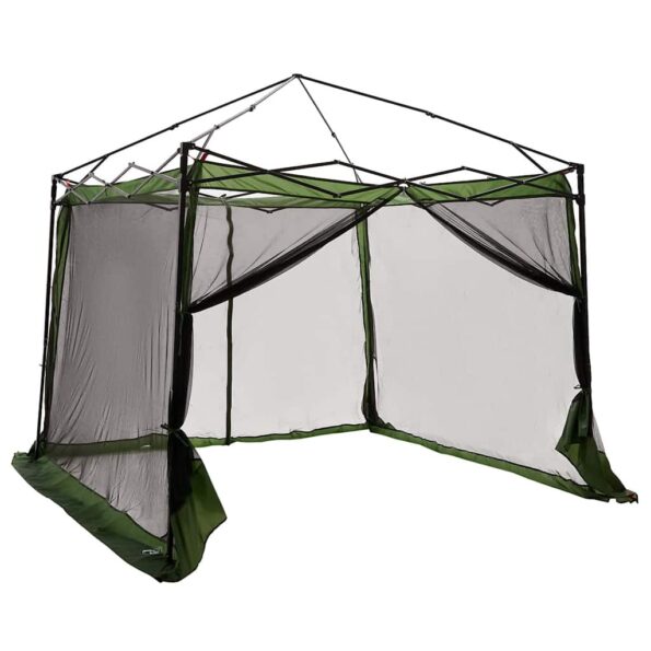 vidaXL Sieťový vnútorný stan Zelená 303 x 303 cm – Obrázok 11