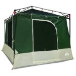 vidaXL Sieťový vnútorný stan Zelená 290 x 288 cm – Obrázok 2
