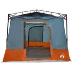 vidaXL Sieťový vnútorný stan Sivá 290 x 288 cm – Obrázok 11