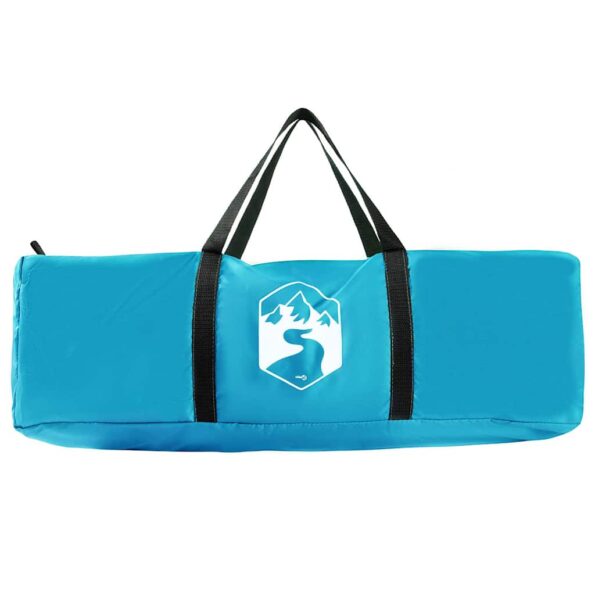 vidaXL Stan so strechou Iný so vzduchovým vetraním Modrá a čierna 291 x 291 cm – Obrázok 7