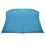 vidaXL Kempingový stan so strechou Modrá 275 x 230 x 140 cm taft – Obrázok 5