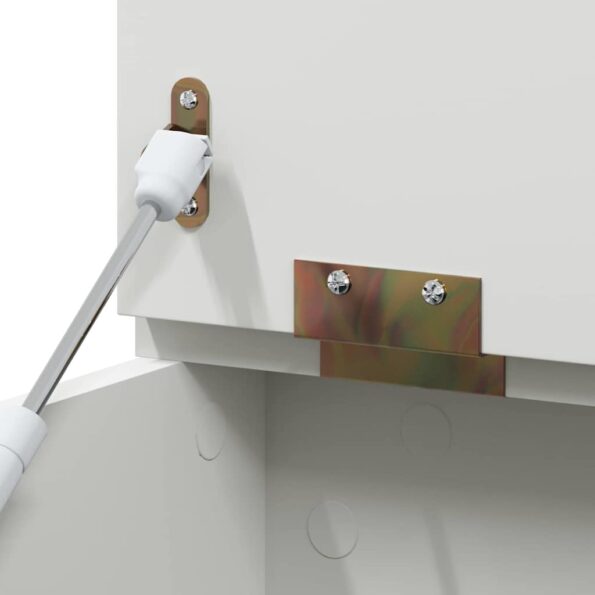 vidaXL Box na hračky Biela 73 x 33 x 55 cm Kompozitné drevo – Obrázok 7