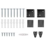 vidaXL Žalúzia Nastaviteľná Strieborná šedá 213 x 70 cm PVC – Obrázok 8