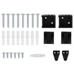 vidaXL Žalúzia Nastaviteľná Čierna 213 x 60 cm PVC – Obrázok 8