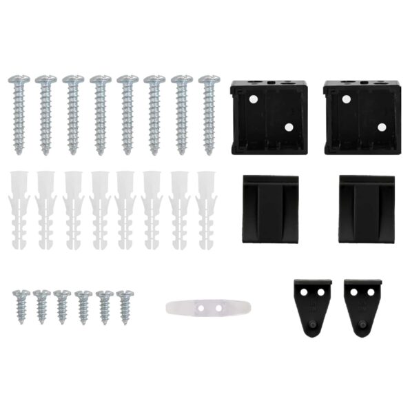 vidaXL Žalúzia Nastaviteľná Čierna 213 x 60 cm PVC – Obrázok 8