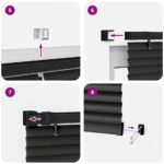 vidaXL Žalúzia Nastaviteľná Čierna 213 x 110 cm PVC – Obrázok 12