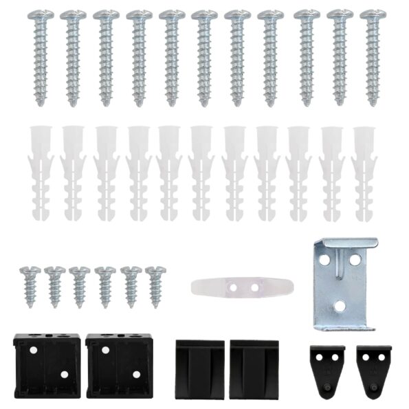 vidaXL Žalúzia Nastaviteľná Čierna 213 x 110 cm PVC – Obrázok 6