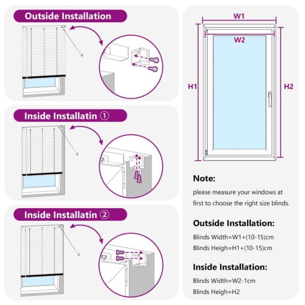 vidaXL Žalúzia Nastaviteľná Tmavohnedá s Vzorom 213 x 140 cm PVC – Obrázok 11