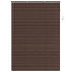 vidaXL Žalúzia Nastaviteľná Tmavohnedá s Vzorom 213 x 140 cm PVC – Obrázok 2