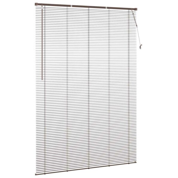 vidaXL Žalúzia Nastaviteľná Tmavohnedá s Vzorom 213 x 140 cm PVC – Obrázok 5