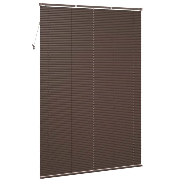 vidaXL Žalúzia Nastaviteľná Tmavohnedá s Vzorom 213 x 140 cm PVC – Obrázok 6
