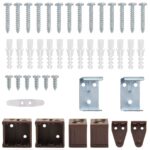 vidaXL Žalúzia Nastaviteľná Tmavohnedá s Vzorom 213 x 140 cm PVC – Obrázok 8