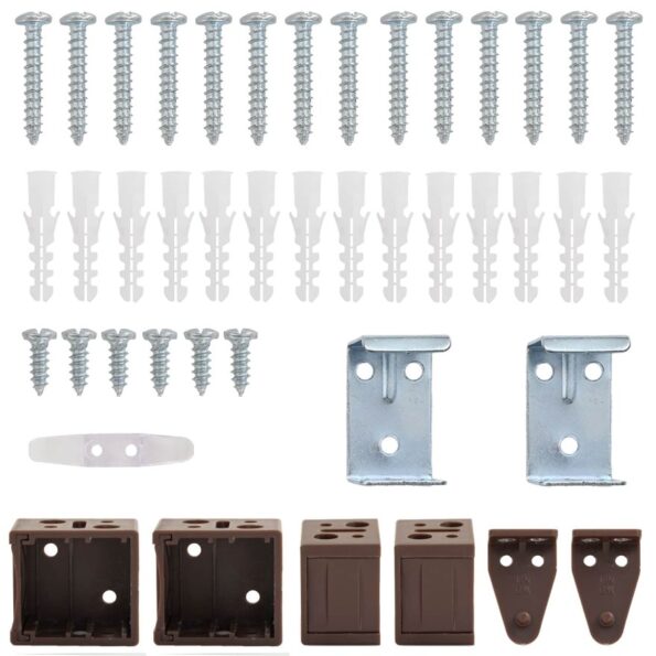 vidaXL Žalúzia Nastaviteľná Tmavohnedá s Vzorom 213 x 140 cm PVC – Obrázok 8