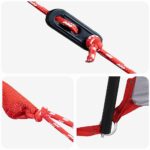 vidaXL Teepee stan so strechou s úložiskom Zelená 720 x 465 x 295 cm – Obrázok 9