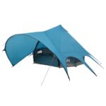 vidaXL Teepee stan so strechou Modrá a šedá 600 x 600 x 347 cm – Obrázok 2