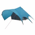 vidaXL Teepee stan so strechou Modrá a šedá 600 x 600 x 347 cm – Obrázok 4