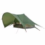 vidaXL Teepee stan pre 7 osôb Zelená a šedá 600 x 600 x 347 cm – Obrázok 2