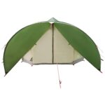 vidaXL Teepee stan pre 9 osôb Zelená a šedá 502 x 502 x 297 cm – Obrázok 5