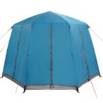 vidaXL Stan pre 3 osoby so strechou Modrá a šedá 320 x 320 x 203 cm – Obrázok 8