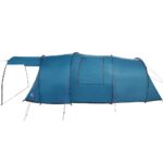 vidaXL Tunelový stan pre 4 osoby Modrá a šedá 740 x 370 x 220 cm – Obrázok 7