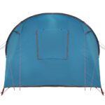 vidaXL Tunelový stan pre 4 osoby Modrá a šedá 740 x 370 x 220 cm – Obrázok 8