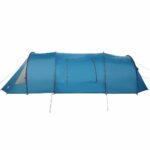 vidaXL Tunelový stan pre 5 osôb Modrá a šedá 805 x 405 x 211 cm – Obrázok 7