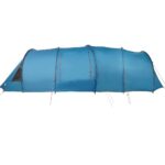 vidaXL Stan pre 6 osôb so strechou Modrá a šedá 890 x 470 x 220 cm – Obrázok 7