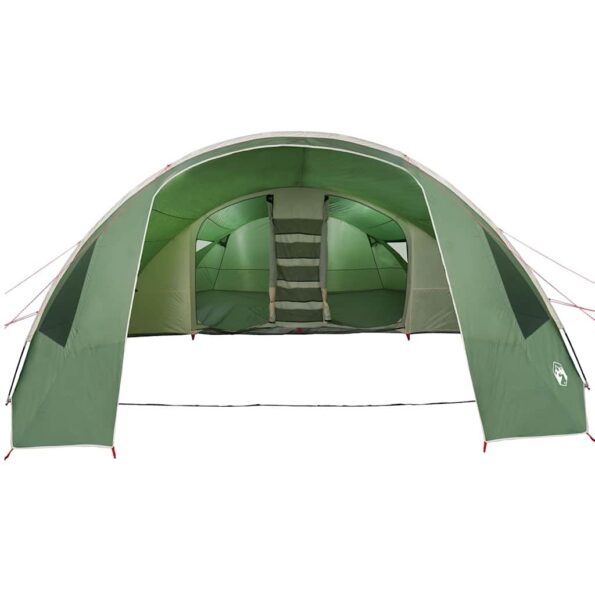 vidaXL Stan pre 6 osôb so strechou Zelená a biela 700 x 590 x 215 cm – Obrázok 5