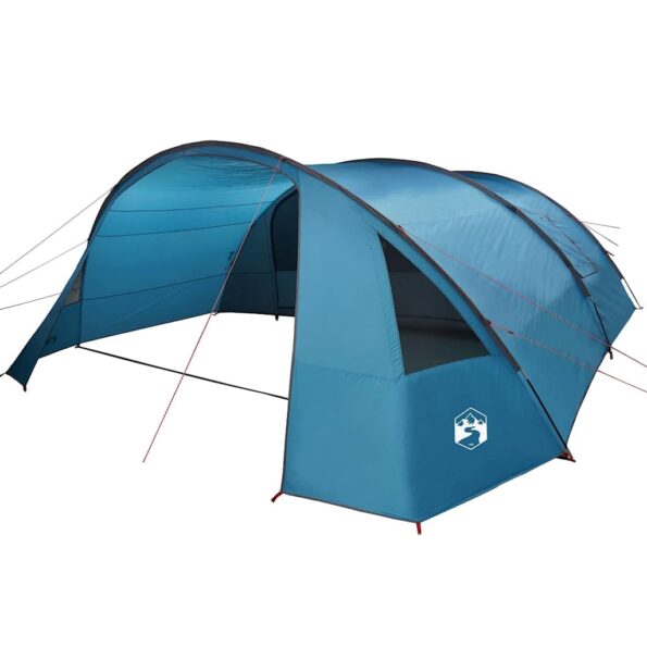 vidaXL Stan pre 6 osôb so strechou Modrá a šedá 700 x 590 x 215 cm – Obrázok 4