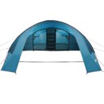 vidaXL Stan pre 6 osôb so strechou Modrá a šedá 700 x 590 x 215 cm – Obrázok 5