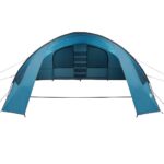 vidaXL Stan pre 6 osôb so strechou Modrá a šedá 700 x 590 x 215 cm – Obrázok 6