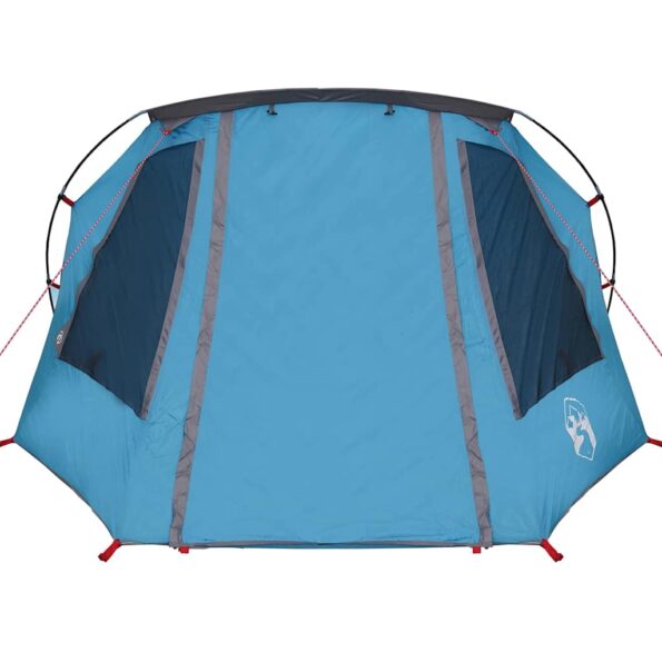 vidaXL Tunelový stan pre 3 osoby Modrá a šedá 328 x 228 x 115 cm – Obrázok 6