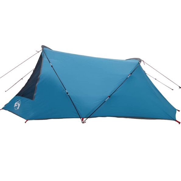 vidaXL Tunelový stan pre 3 osoby Modrá a šedá 328 x 228 x 115 cm – Obrázok 7