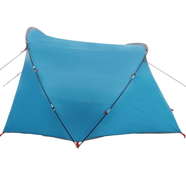 vidaXL Tunelový stan pre 4 osoby Modrá a šedá 318 x 275 x 140 cm – Obrázok 7