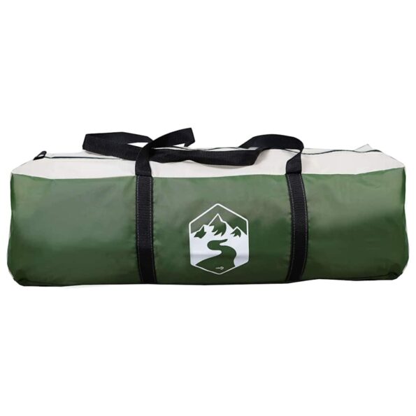 vidaXL Stan pre 12 osôb so strechou Zelená a šedá 500 x 500 x 294 cm – Obrázok 10