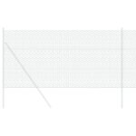 vidaXL Hexagonálny plot Zelená 1.4 x 25 m Oceľ – Obrázok 3