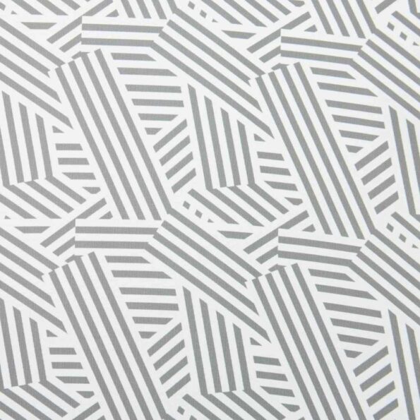 vidaXL Slnečník Šedý a biely Ø 205 x 209 cm Oceľ – Obrázok 6