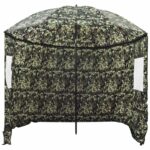 vidaXL Rybársky dáždnik Maskáčová 240 x 210 cm Oxford Polyester – Obrázok 6