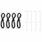 vidaXL Prístreškový stan Oranžová 300 x 300 x 227 / 236 / 245 cm – Obrázok 7