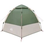 vidaXL Rýchly stan s pršiplášťom pre 4 osoby Zelená 280 x 280 x 160 cm – Obrázok 6