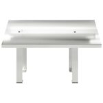 vidaXL Komínový kryt Strieborná 50 x 60 x 37 cm Nerezová oceľ – Obrázok 4