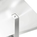 vidaXL Komínový kryt Strieborná 50 x 60 x 37 cm Nerezová oceľ – Obrázok 7