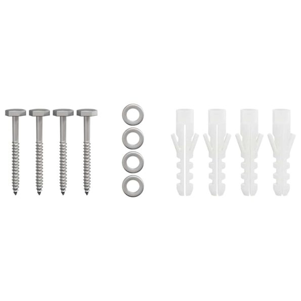 vidaXL Komínový kryt Strieborná 50 x 60 x 37 cm Nerezová oceľ – Obrázok 8