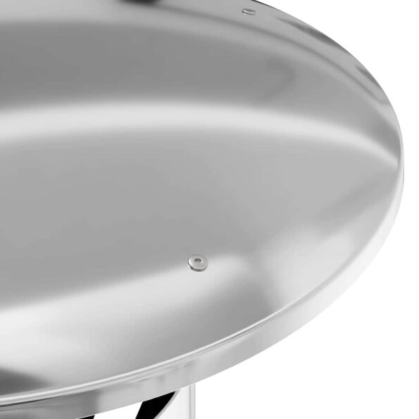 vidaXL Predĺženie komína Strieborná 35 x 35 x 132 cm – Obrázok 6