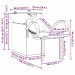vidaXL Kozmetický stolička Svetlošedá a čierna 63 x 141 x 92 cm látka – Obrázok 10