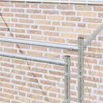 vidaXL Klietka pre psa 2 x 2 x 2 m Oceľ – Obrázok 10