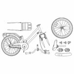 vidaXL Detské Kolo 20 Palcov pre vek 6-11 rokov Čierna – Obrázok 8