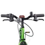 vidaXL Detské Kolo 24 Palcov 6-Speed pre 8-12 rokov Zelená – Obrázok 5